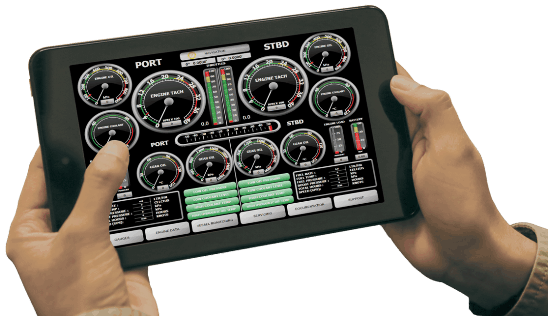 Fleet Management software allows users to remotely monitor fleet vessels fitted with AVM technologies using any web-enabled device