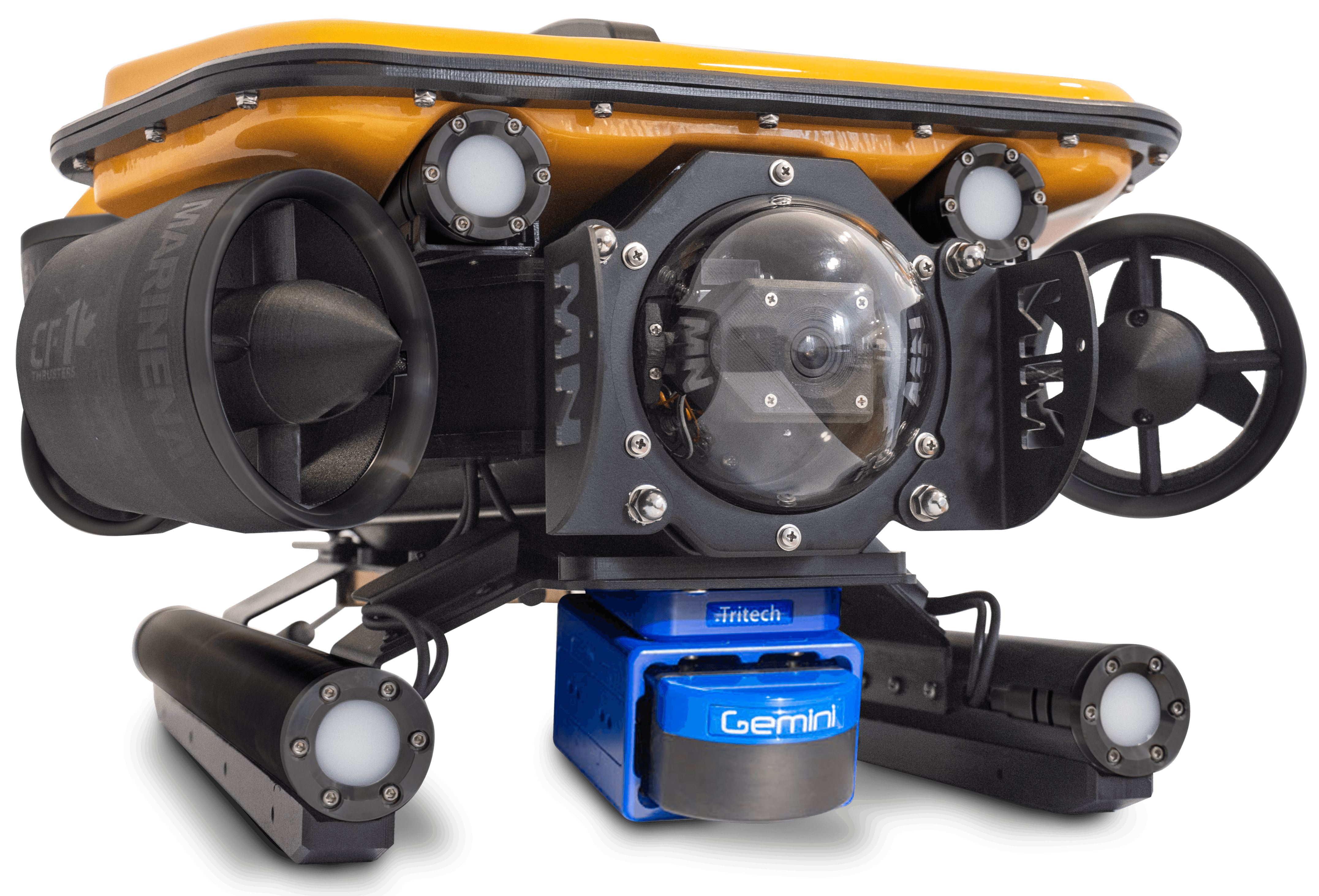 MarineNav ROV systems can be accessorized with a range of third-party manufactured sonar systems.