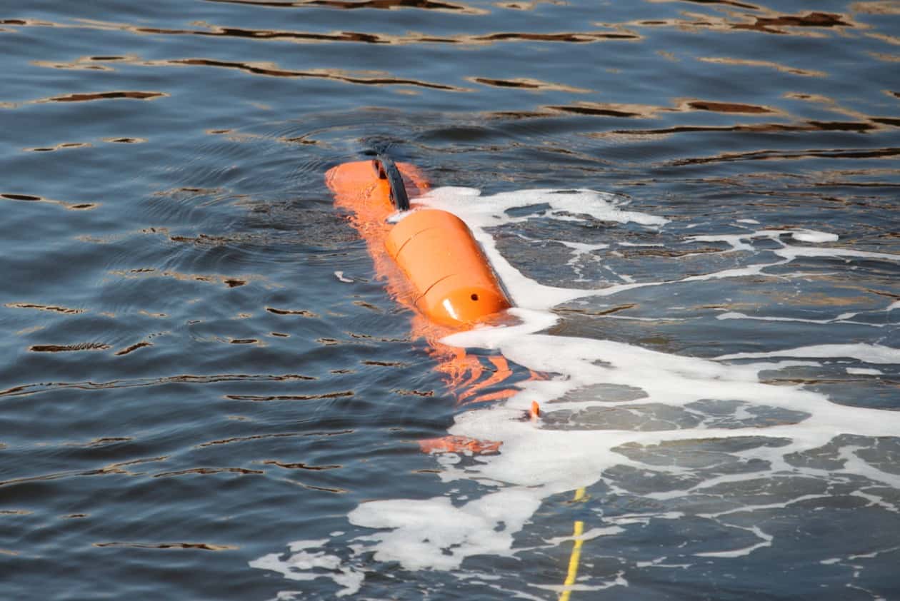 AUV water test