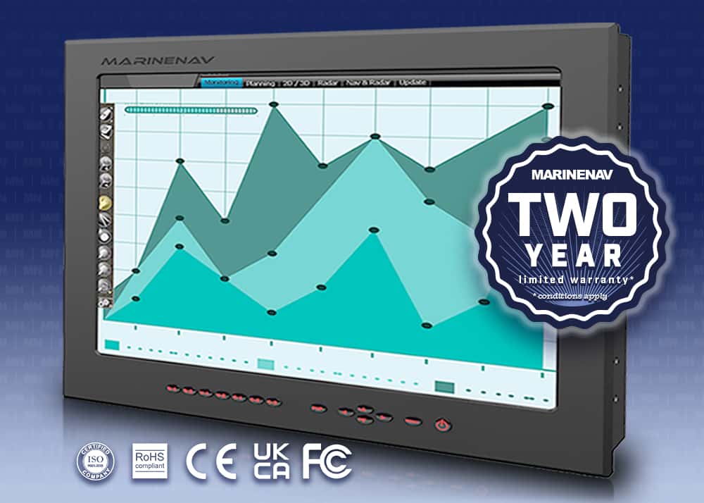 Mariner marine-grade displays