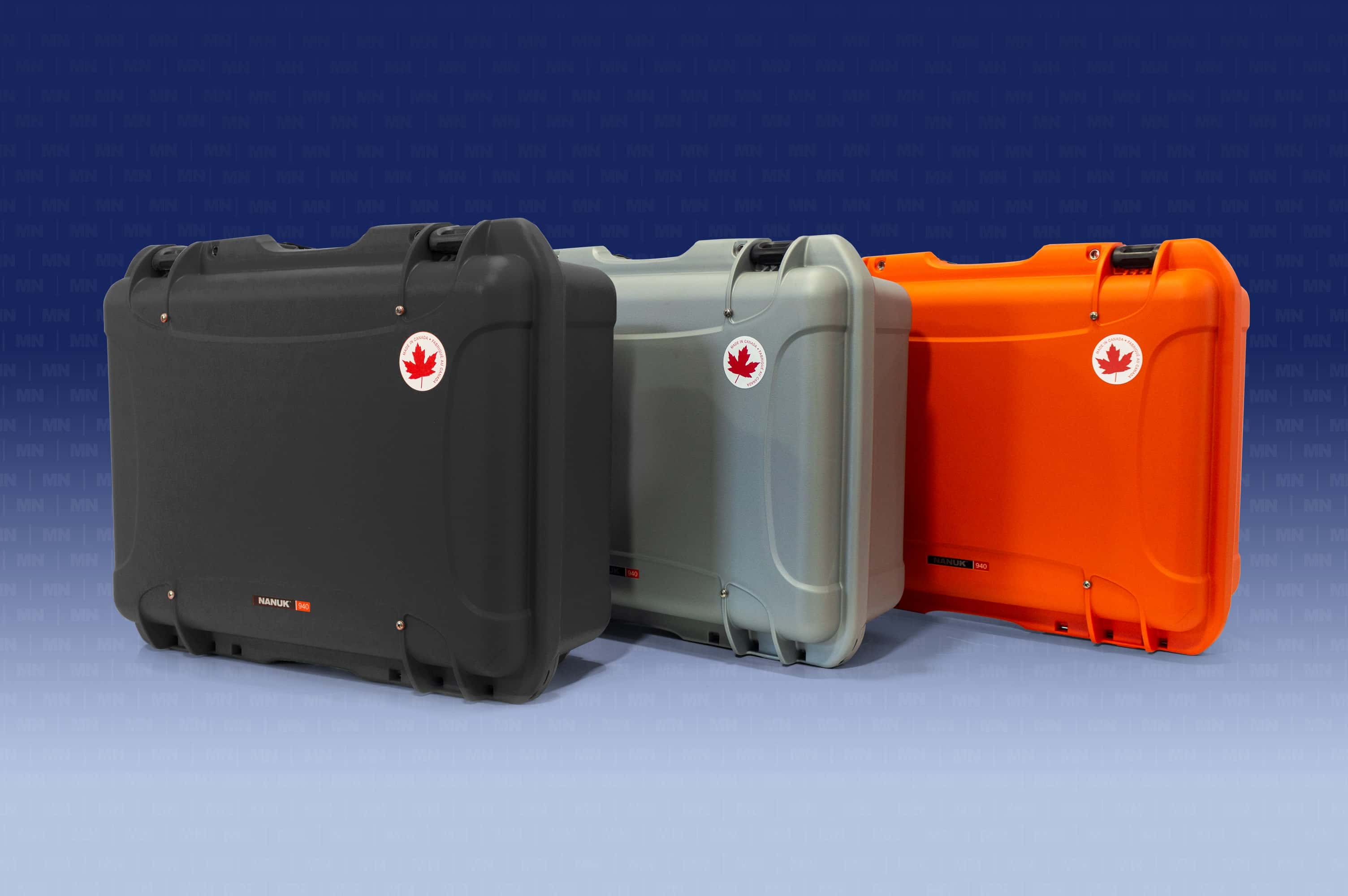 All transport cases, including the topside control case, are manufactured in Canada. They are IP rated for use in marine settings