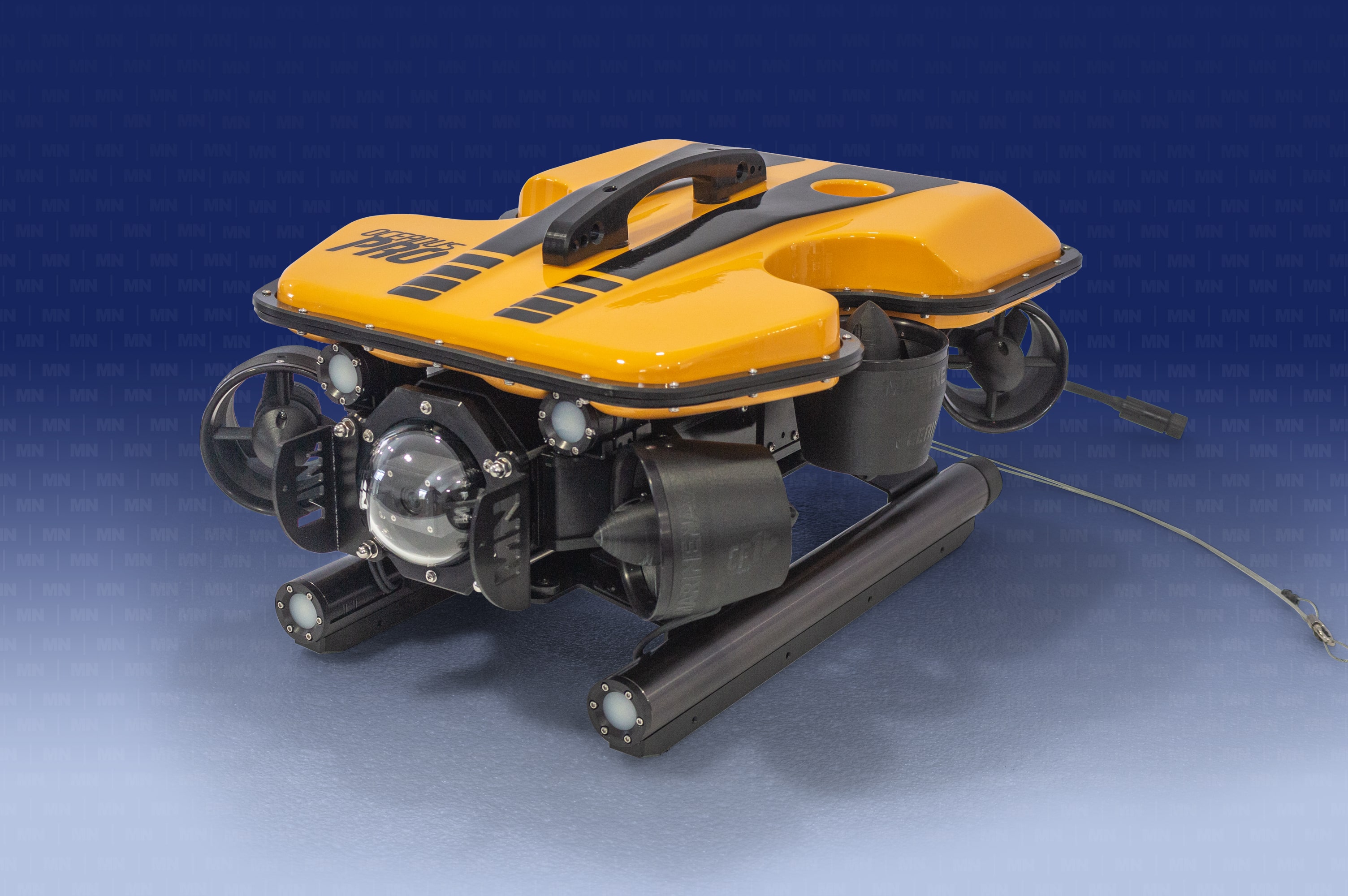 A mission-ready ROV system with a diverse range of  attachment options for deep-dive recovery, defense, scientific research, and complex inspection tasks.