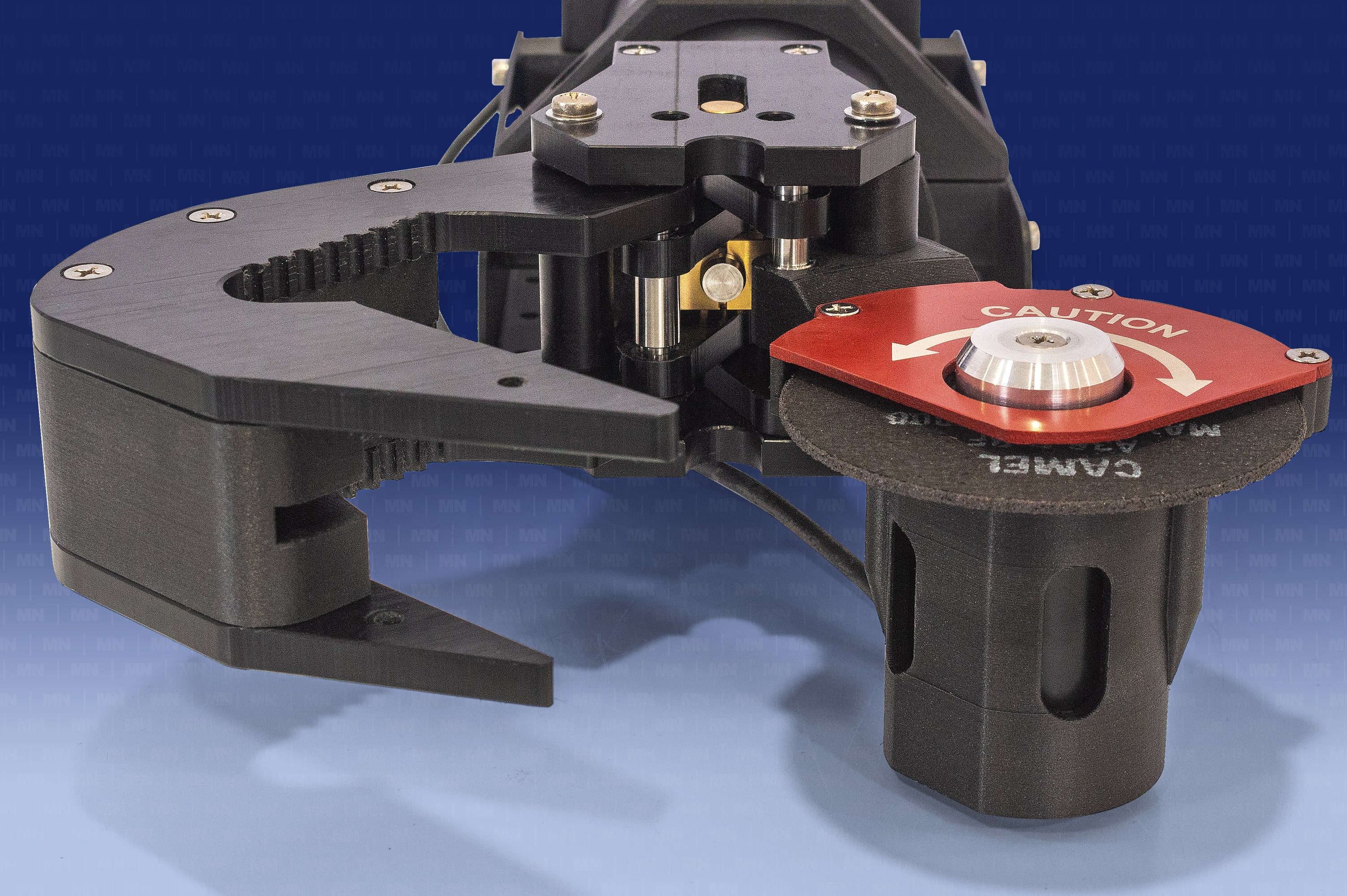 Rotating manipulator cutting tool head attachment (rotating manipulator sold separately).