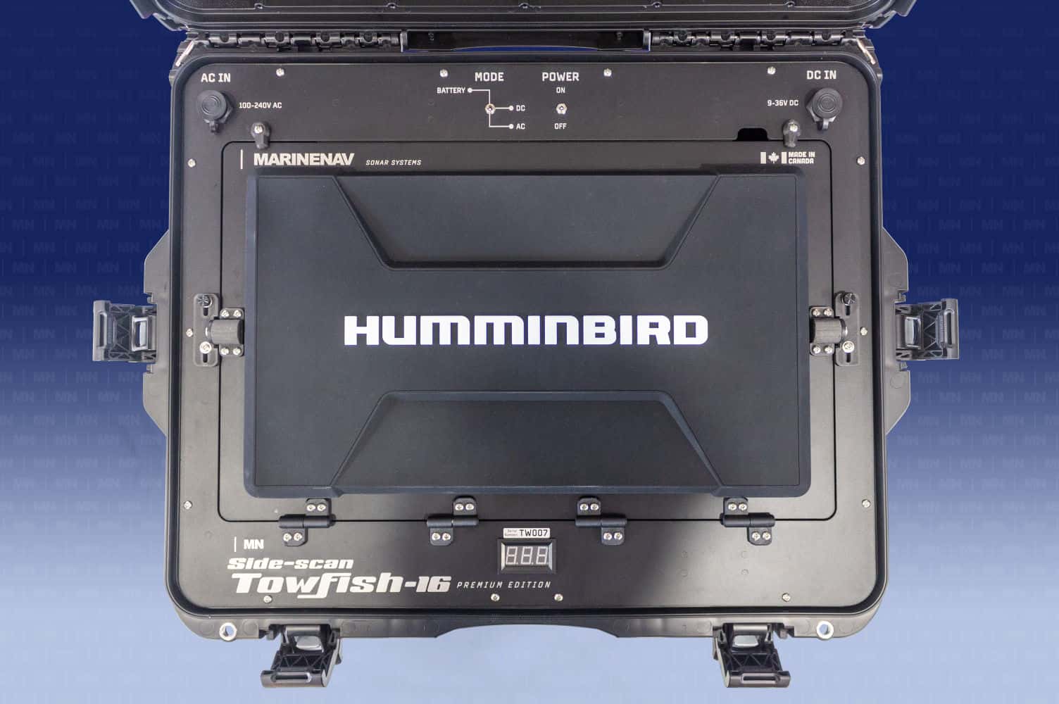 MarineNav's premium topside features a 16