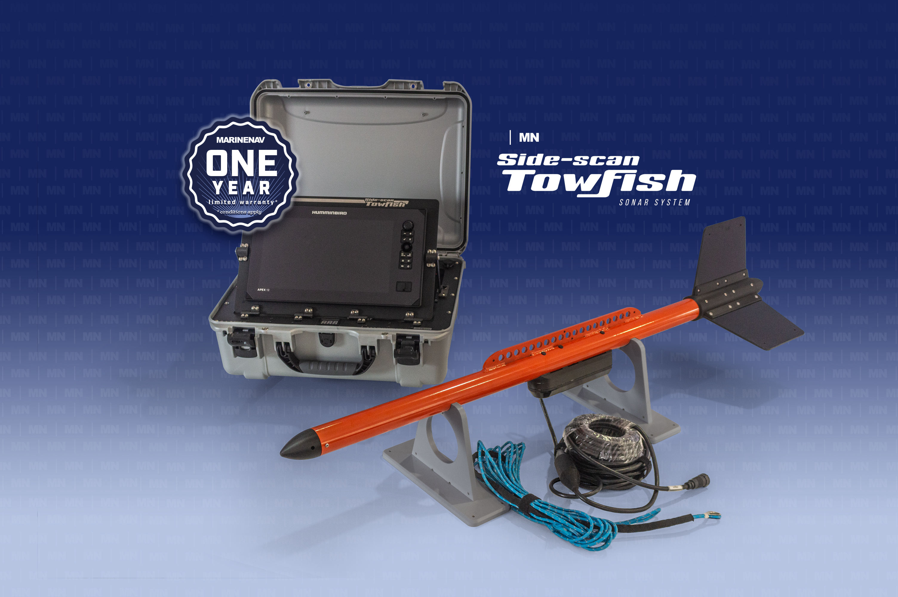 A compact, self-contained water resistant case organizes and protects essential ROV accessories.