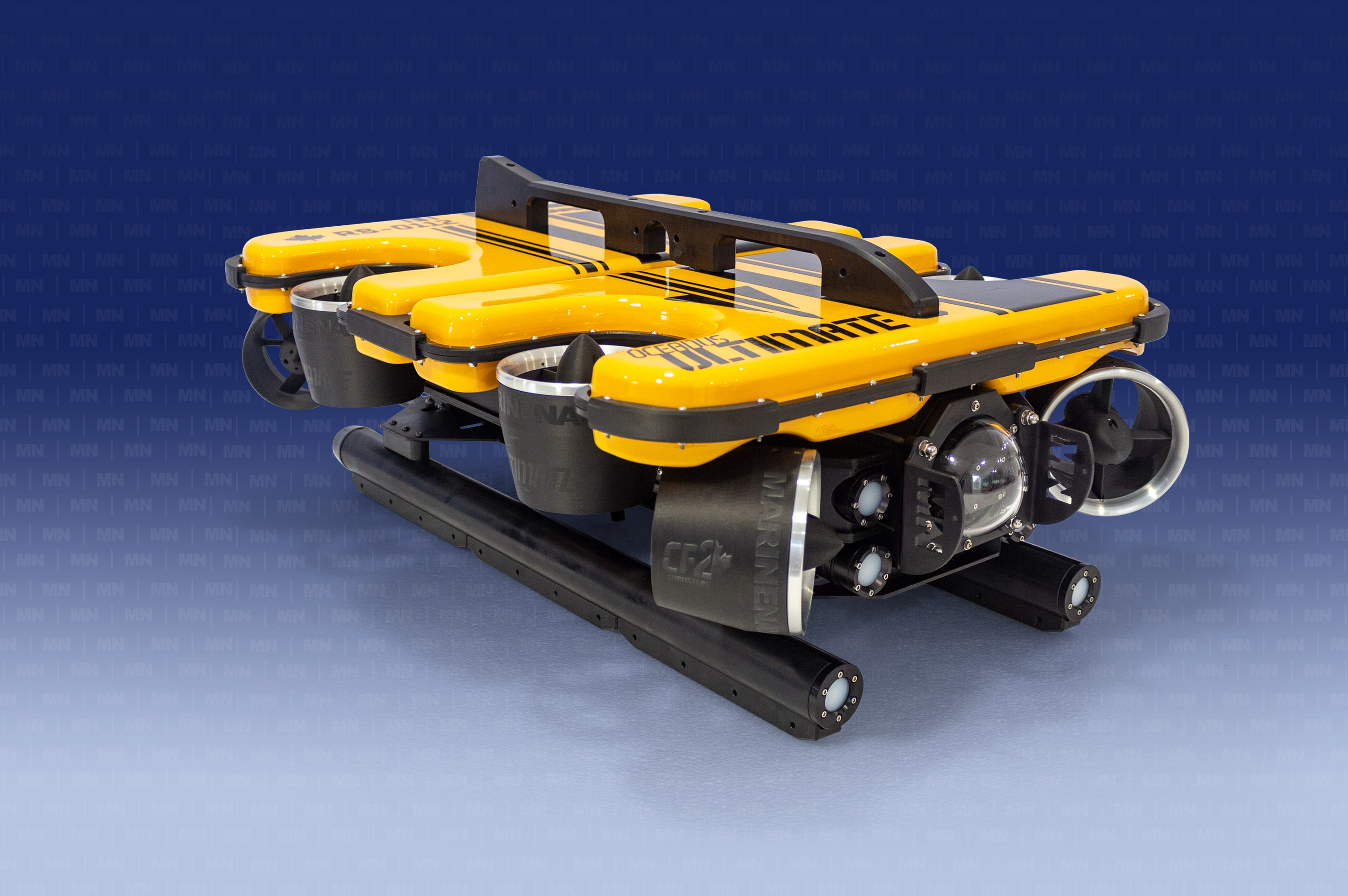 Lateral ROV movement, sustained pitch and roll and even barrel rolls. Unparalleled control system and superior thruster performance delivers fully vectorized ROV maneuverability.